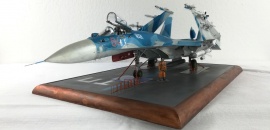 Mitglierdermodell: Suchoi SU 33 Flanker D in 1/48 von Thomas Tümpel