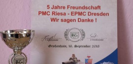 Zur 13. Modellbauaustellung des PMC Riesa am 15. & 16. September 2018