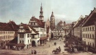 Das  Canaletto-Rathaus Pirna von Rainer Dierchen