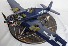 Grumman F6F-5 Hellcat „Paper Doll“ – von Sven Boden Airfix 1/24