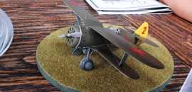 Polikarpow I-153 von Wolfgang Tamme – 1/48 ICM